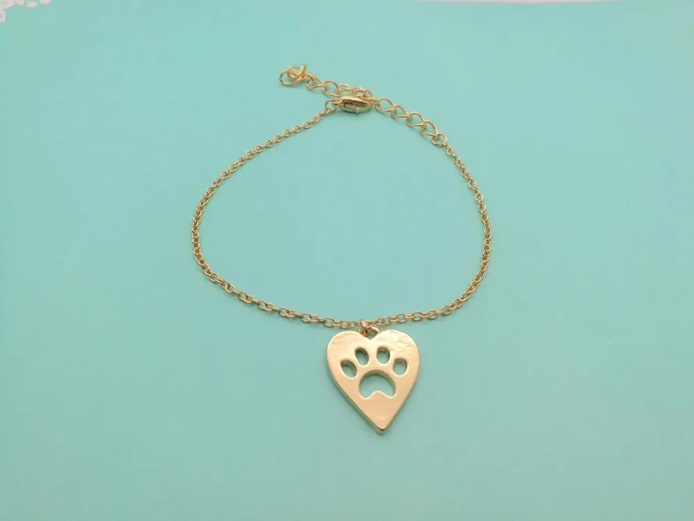 30PCS Cute Pet Memorial Puppy Bear Cat Dog Heart Paw Bracelet Love Heart and Paw Bracelet Animal Palm Mark Print Bracelets
30PCS Cute Pet Memorial Puppy Bear Cat Dog Heart Paw Bracelet Love Heart and Paw Bracelet Animal Palm Mark Print Bracelets