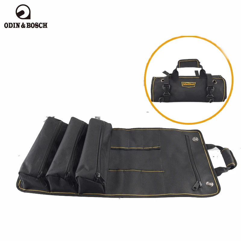 Odin&Bosch Drum bag appliance electrician maintenance multi-function drum work bag portable tool bag
Odin&Bosch Drum bag appliance electrician maintenance multi-function drum work bag portable tool bag