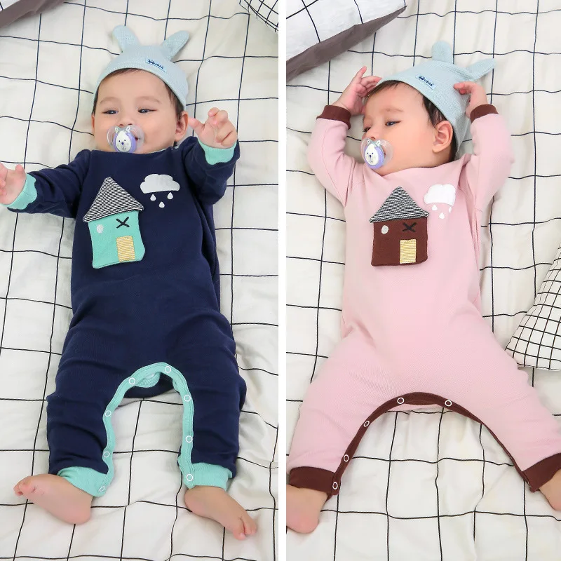 2019 Spring Sutumn Baby Romper Fashion Print Cotton Rompers Jumpsuit New Born Baby Clothes Long Sleeves Baby Girl Boy Romper
2019 Spring Sutumn Baby Romper Fashion Print Cotton Rompers Jumpsuit New Born Baby Clothes Long Sleeves Baby Girl Boy Romper