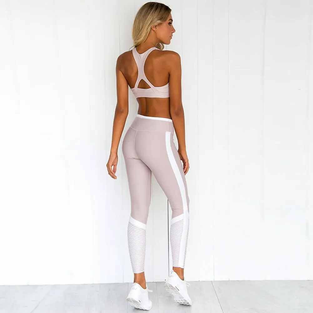 two piece set Women Crop Top and Long Pants Gym Workout Outfit Set Ladies Casual Skinny Athletic Apparel Sport 2019 Summer New
two piece set Women Crop Top and Long Pants Gym Workout Outfit Set Ladies Casual Skinny Athletic Apparel Sport 2019 Summer New