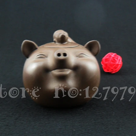 Yixing purple clay teapot, pig style 210ml, teapot, kettle, puer tea pot, teaset, On sale~
Yixing purple clay teapot, pig style 210ml, teapot, kettle, puer tea pot, teaset, On sale~