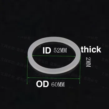 5x Silicone Rubber Flat Ring Washer Gasket DN40 1.5 inch 60mm x 52mm x 2mm Sealing Flange Insulation Spacer OD60 ID 52mm
5x Silicone Rubber Flat Ring Washer Gasket DN40 1.5 inch 60mm x 52mm x 2mm Sealing Flange Insulation Spacer OD60 ID 52mm