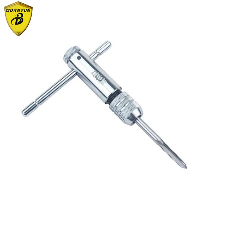 ratchet tapping wrench M5-M12 screws taps wrench bracket T-type Cr-coated hard alloy steel handy tapping wrenches tool hand tool
ratchet tapping wrench M5-M12 screws taps wrench bracket T-type Cr-coated hard alloy steel handy tapping wrenches tool hand tool