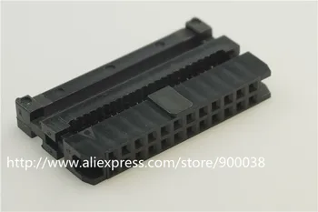 100 Pcs 0.079" 2.0mm 24 Pin dual Row IDC Socket Female 2x12 P 24 position Rectangular connector Receptacle Ribbon Cable 28 AWG
100 Pcs 0.079" 2.0mm 24 Pin dual Row IDC Socket Female 2x12 P 24 position Rectangular connector Receptacle Ribbon Cable 28 AWG