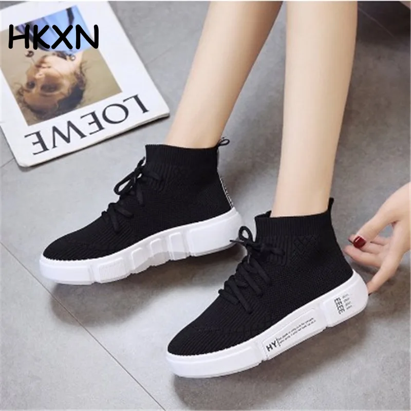 Flying Ankle Boots Women's Shoes 2019 Vulcanized Sneakers Platform Autumn Winter New High Top Sports Shoes Womens Running Shoes
Flying Ankle Boots Women's Shoes 2019 Vulcanized Sneakers Platform Autumn Winter New High Top Sports Shoes Womens Running Shoes