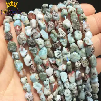 5-8mm Natural Irregular Larimar Stone Beads Loose Spacer Beads For Jewelry Making DIY Ear Studs Bracelet Necklace Accessories
5-8mm Natural Irregular Larimar Stone Beads Loose Spacer Beads For Jewelry Making DIY Ear Studs Bracelet Necklace Accessories