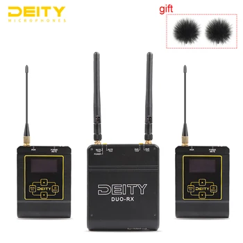 Deity Connect Wireless Lapel Lavalier Microphone 2.4Ghz wireless microphone systems Dual Channel Receiver for Record DSLR HOP
Deity Connect Wireless Lapel Lavalier Microphone 2.4Ghz wireless microphone systems Dual Channel Receiver for Record DSLR HOP