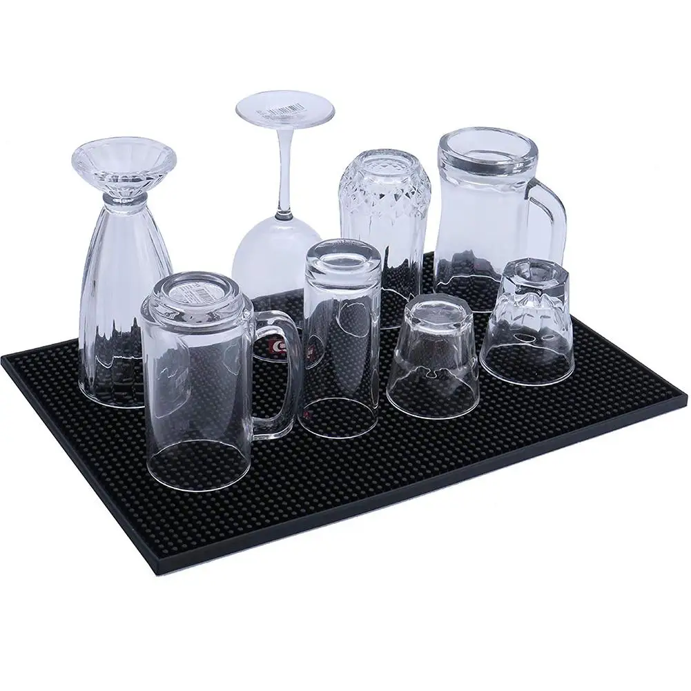 1Pc High Quality Kitchen Dishes Drainer Bar Service Spill Silicone Mat KTV Drying Pad Placemat Bar Tool Glass Coaster Placemat
1Pc High Quality Kitchen Dishes Drainer Bar Service Spill Silicone Mat KTV Drying Pad Placemat Bar Tool Glass Coaster Placemat