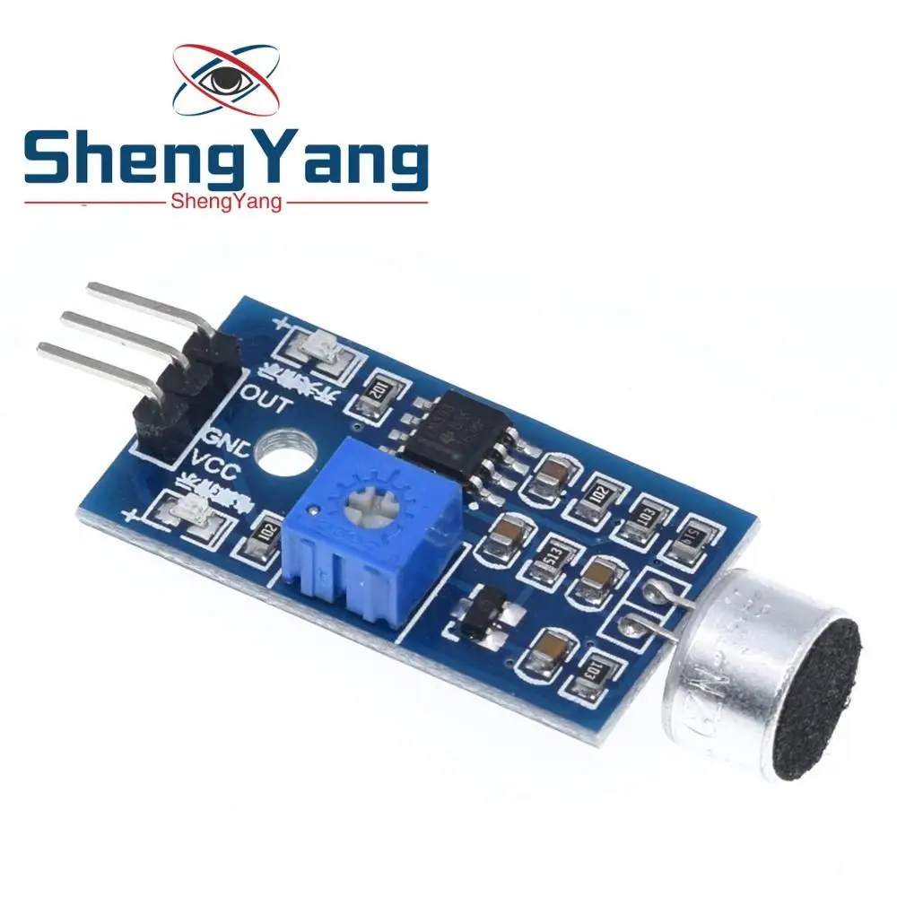 3pin Voice Sound Detection Sensor Module Intelligent Smart Vehicle Robot Helicopter Airplane Aeroplane Car for arduino DIY KIT
3pin Voice Sound Detection Sensor Module Intelligent Smart Vehicle Robot Helicopter Airplane Aeroplane Car for arduino DIY KIT