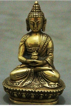 Copper Brass CHINESE crafts decoration Tibet Brass Buddhism Ayutthaya Shakyamuni Sakyamuni Buddha Bowl Statue Figurine
Copper Brass CHINESE crafts decoration Tibet Brass Buddhism Ayutthaya Shakyamuni Sakyamuni Buddha Bowl Statue Figurine