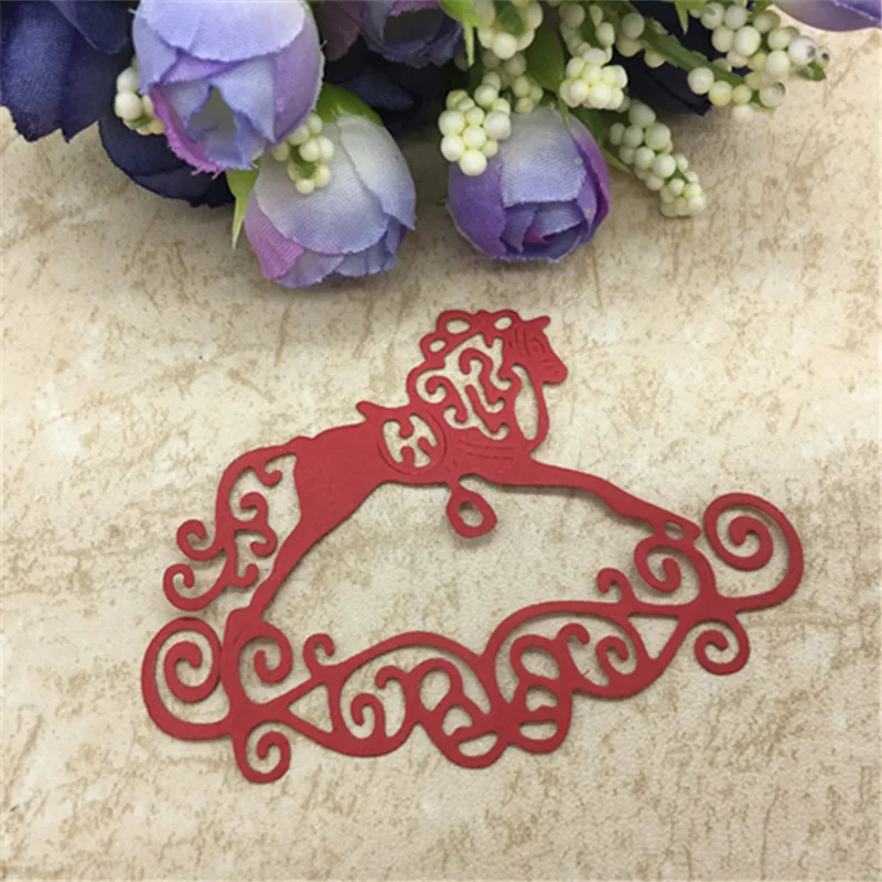 Metal cutting dies baby rocking horse toy lace Scrapbook card album paper craft home decoration embossing stencils cutter
Metal cutting dies baby rocking horse toy lace Scrapbook card album paper craft home decoration embossing stencils cutter