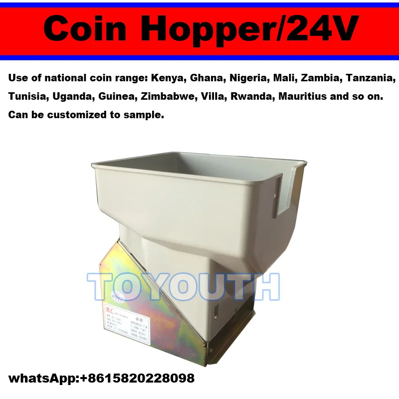 Black plastic High quality 8 hole coin hopper DC24V coin hopper for mario game machine slot game machine
Black plastic High quality 8 hole coin hopper DC24V coin hopper for mario game machine slot game machine