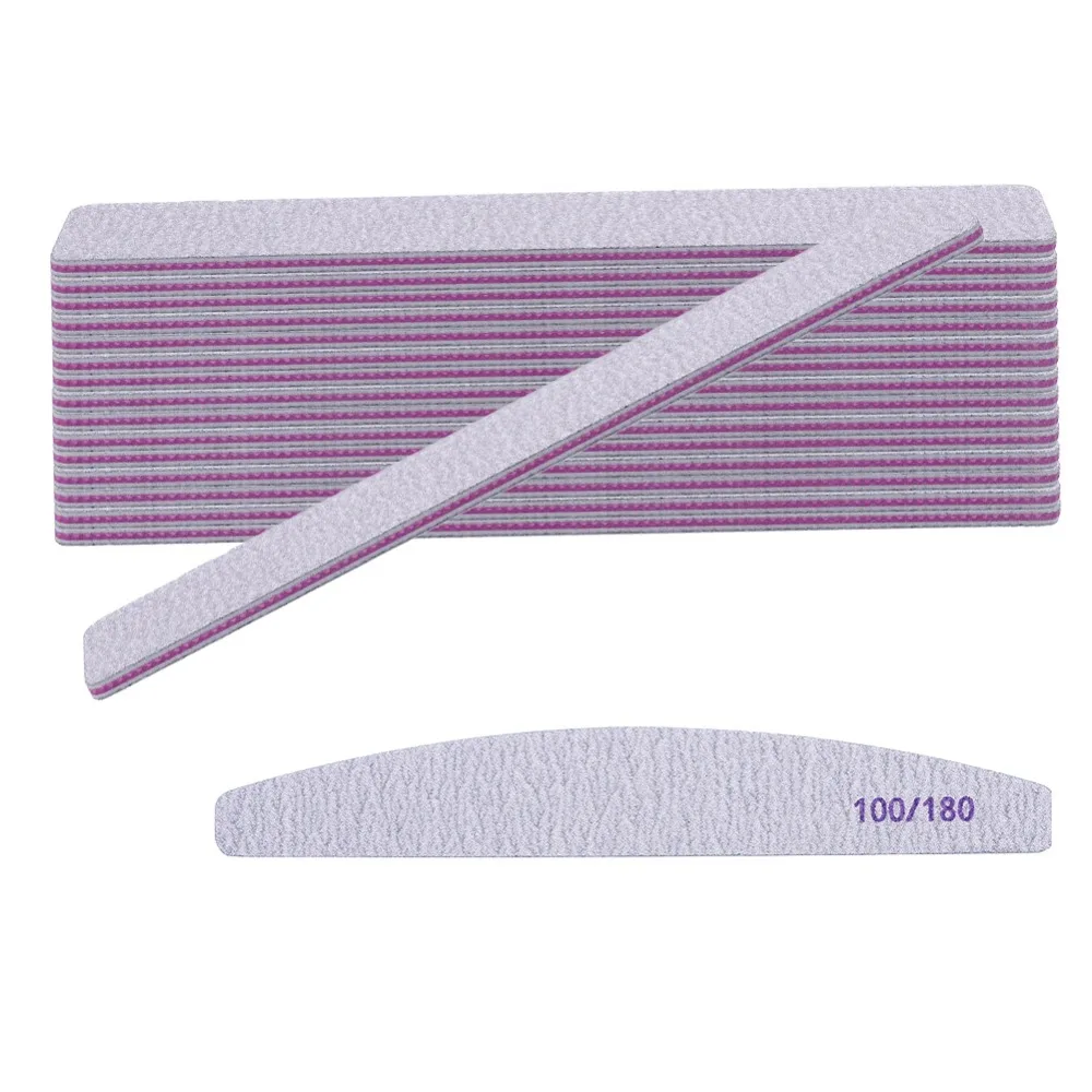 5Pcs/lot Professional Nail Files 100/180 Buffer Double Side Gray/Black Color Curve Nail Art Care Tools High Quality #281915
5Pcs/lot Professional Nail Files 100/180 Buffer Double Side Gray/Black Color Curve Nail Art Care Tools High Quality #281915
