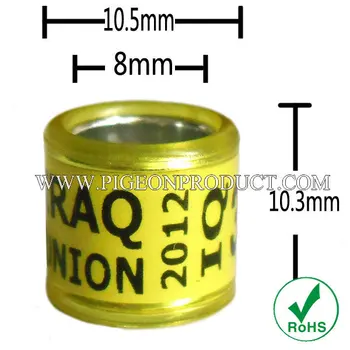 Aluminium with Plastic Pigeon Ring 8mm 500pc free shipping plastic pigeon bands
Aluminium with Plastic Pigeon Ring 8mm 500pc free shipping plastic pigeon bands