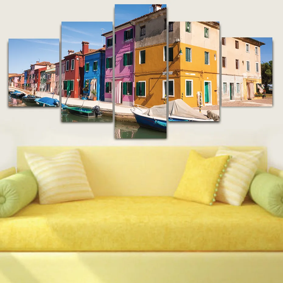5 pieces canvas art painting wall poster HD prints Europe building living room wall decor modern picture artwork modular chart
5 pieces canvas art painting wall poster HD prints Europe building living room wall decor modern picture artwork modular chart