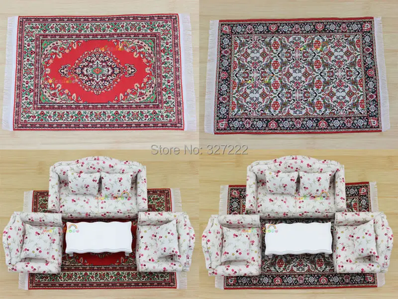 Dollhouse Miniature 1:12 Pretend Play Carpet Rug Oriental Persian Design Mini Size 150 x 235 mm /5.9" x 9.3"
Dollhouse Miniature 1:12 Pretend Play Carpet Rug Oriental Persian Design Mini Size 150 x 235 mm /5.9" x 9.3"