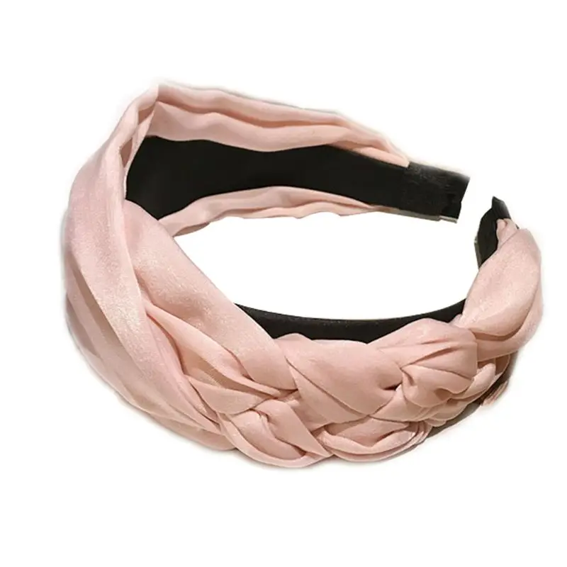 Women Girls Korean Style Vintage Side Twist Knotted Headband Cloth Wrapped Chunky Braided Hair Hoop Solid Wide Boho Headwear
Women Girls Korean Style Vintage Side Twist Knotted Headband Cloth Wrapped Chunky Braided Hair Hoop Solid Wide Boho Headwear