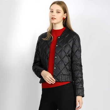 Winter Down Jacket Women Short parka 2018 New Fashion Large size Coats Ultra-thin Warm White Duck Down Jacket Spring autumn N609
Winter Down Jacket Women Short parka 2018 New Fashion Large size Coats Ultra-thin Warm White Duck Down Jacket Spring autumn N609