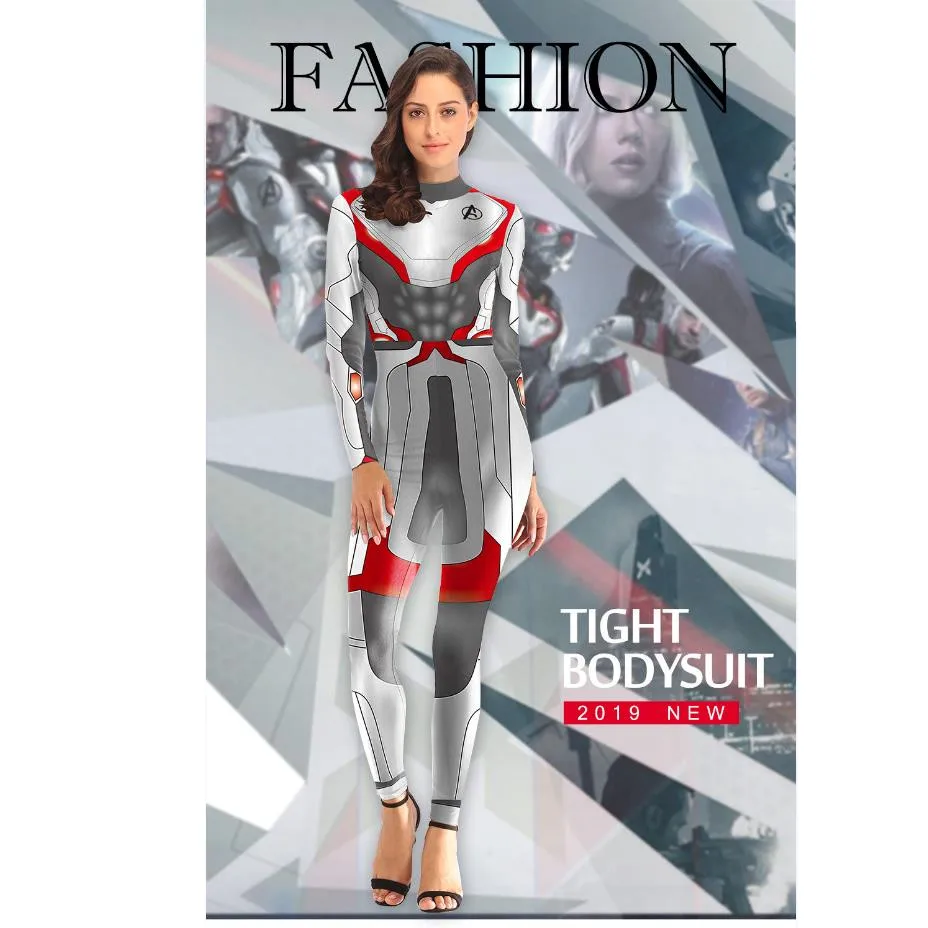 Anime Avengers: Endgame Cosplay Costumes Superhero Quantum Realm Women Girls Sexy Zentai Bodysuit Jumpsuits Catsuit Suit New
Anime Avengers: Endgame Cosplay Costumes Superhero Quantum Realm Women Girls Sexy Zentai Bodysuit Jumpsuits Catsuit Suit New
