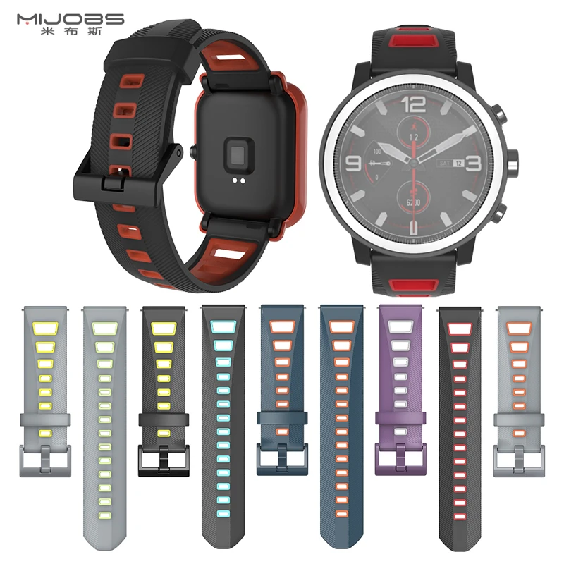 20mm 22mm Wrist Band Strap for Xiaomi Huami Amazfit Bip BIT PACE Lite Silicone Bracelet Accessories Wristband Watch Strap
20mm 22mm Wrist Band Strap for Xiaomi Huami Amazfit Bip BIT PACE Lite Silicone Bracelet Accessories Wristband Watch Strap