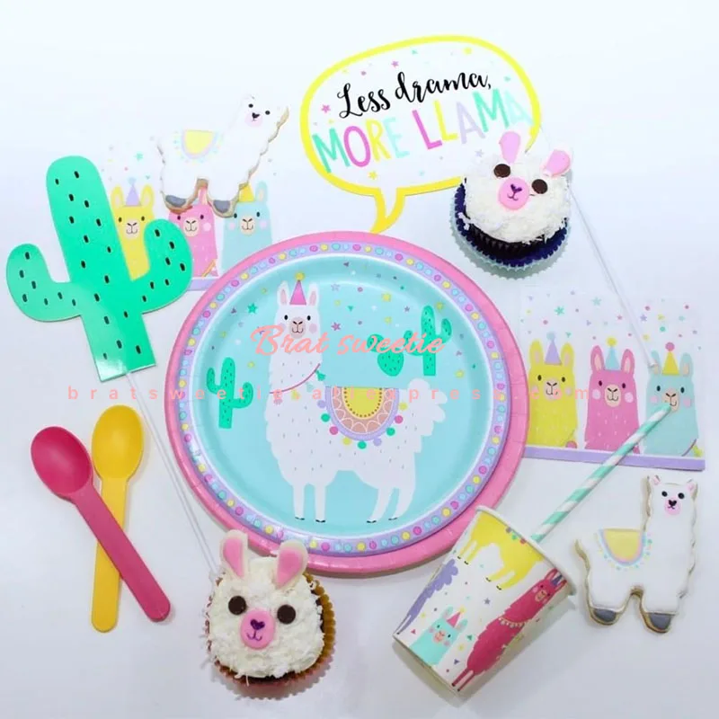 LLama Alpaca Theme Disposable Paper Plate Tablecloth Photobooth Props for Birthday Party Decorations Baby Shower Supplies
LLama Alpaca Theme Disposable Paper Plate Tablecloth Photobooth Props for Birthday Party Decorations Baby Shower Supplies