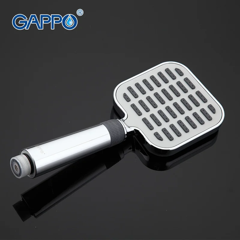 Gappo Top Quality Three Ways Square hand shower heads bathroom accessories ABS in chrome Plated water saving shower head GA08
Gappo Top Quality Three Ways Square hand shower heads bathroom accessories ABS in chrome Plated water saving shower head GA08