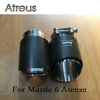 2pcs Carbon Fiber Car Exhaust Muffler Tips For Mazda 6 Atenza Mazda CX-5 Audi Q5 Cadillac ATS Jeep grand cherokee Accessories
2pcs Carbon Fiber Car Exhaust Muffler Tips For Mazda 6 Atenza Mazda CX-5 Audi Q5 Cadillac ATS Jeep grand cherokee Accessories