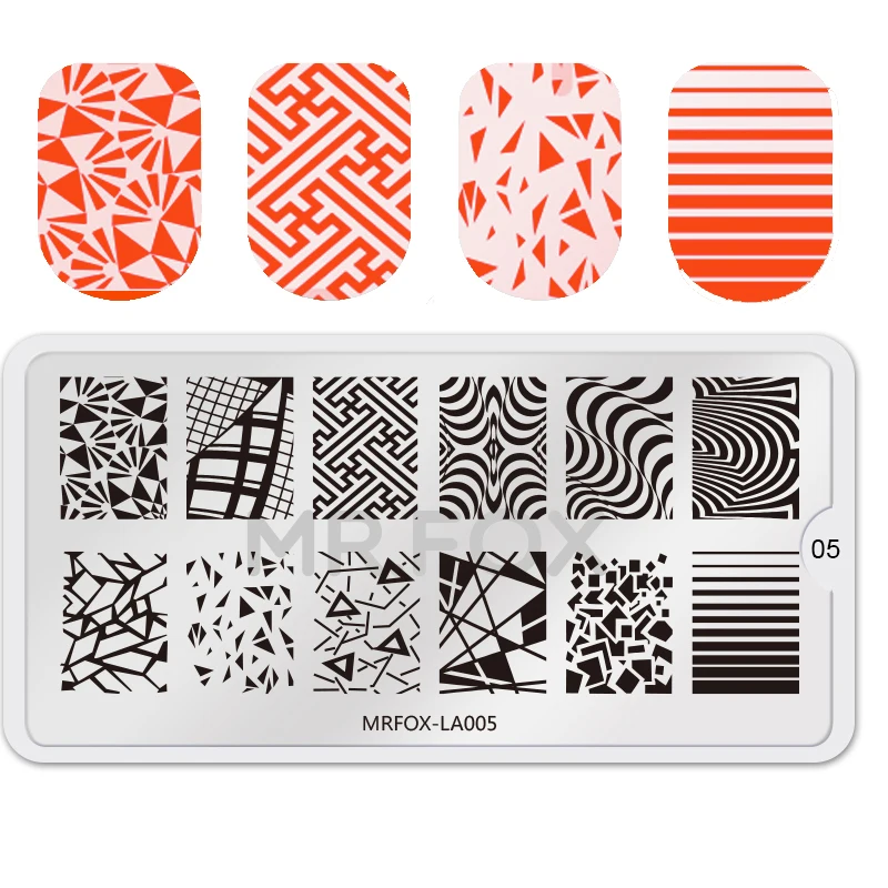 1PC 6.5*12.5 Nail Art Stamping Plate Geometric lattice Star Rectangle Figure Image Stamp Nail Manicure Nail Stamping Plate
1PC 6.5*12.5 Nail Art Stamping Plate Geometric lattice Star Rectangle Figure Image Stamp Nail Manicure Nail Stamping Plate