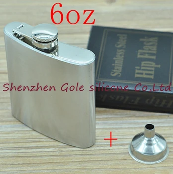 Wholesale 200pcs/lot Mini Portable 6oz Stainless Steel Hip Flask Liquor Whisky Alcohol Cap + Funnel Drinkware Hot Sale Gift
Wholesale 200pcs/lot Mini Portable 6oz Stainless Steel Hip Flask Liquor Whisky Alcohol Cap + Funnel Drinkware Hot Sale Gift