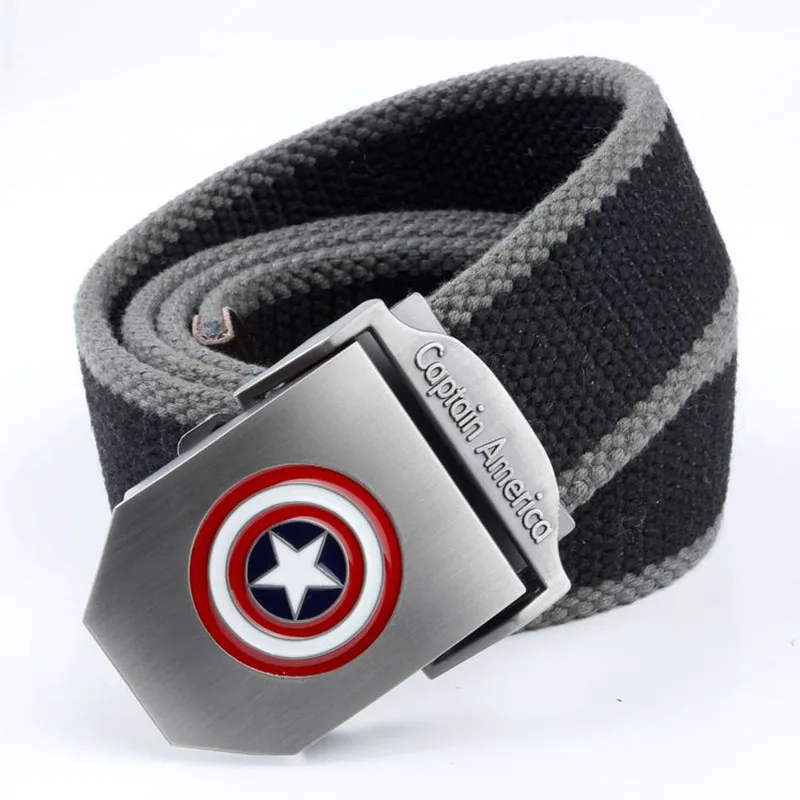 Best Men's Canvas Belt Captain America Mark Metal Tactics Woven Belt Causal Simple Men and Women Cowboy Belt
Best Men's Canvas Belt Captain America Mark Metal Tactics Woven Belt Causal Simple Men and Women Cowboy Belt