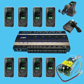 Inbio460 fingeprint & Rfid card access control panel Four Door Access Access System+FR1200 fingerprint Reader+12V5A Power Supply
Inbio460 fingeprint & Rfid card access control panel Four Door Access Access System+FR1200 fingerprint Reader+12V5A Power Supply
