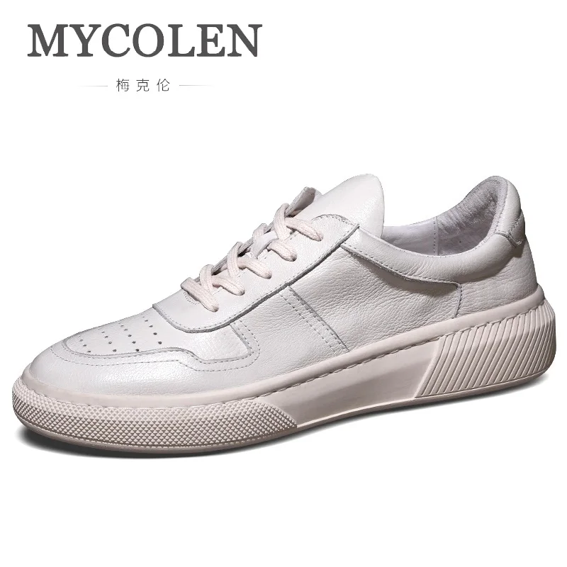 MYCOLEN New Men Shoes Fashion Brand Wild Shoes Men Leather Spring/Autumn White Shoes Men Casual Shoes Sapatenis Masculino
MYCOLEN New Men Shoes Fashion Brand Wild Shoes Men Leather Spring/Autumn White Shoes Men Casual Shoes Sapatenis Masculino