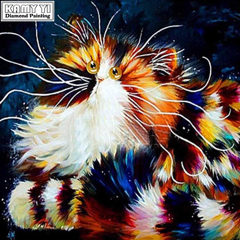 Full Square drill 5D DIY Diamond painting Cartoon cat Diamond Embroidery Mosaic Cross Stitch Rhinestone decor HYY
Full Square drill 5D DIY Diamond painting Cartoon cat Diamond Embroidery Mosaic Cross Stitch Rhinestone decor HYY