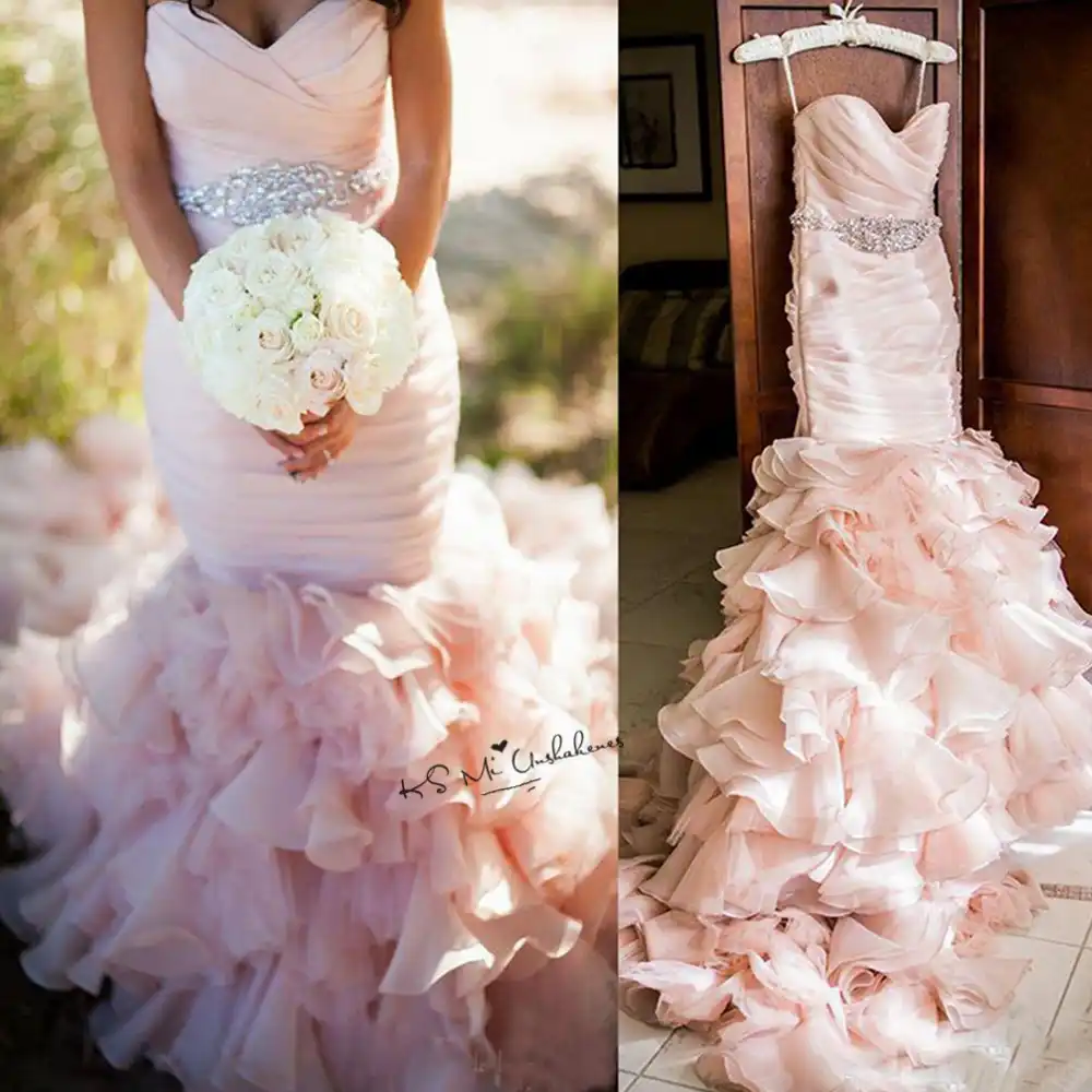 rustic pink dress
