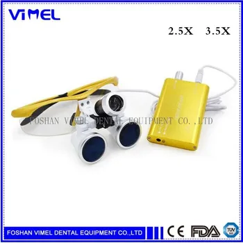 .5X/3.5X Magnification Binocular Dental Loupe Surgery Surgical Magnifier with Headlight LED Light Medical Operation Loupe
.5X/3.5X Magnification Binocular Dental Loupe Surgery Surgical Magnifier with Headlight LED Light Medical Operation Loupe