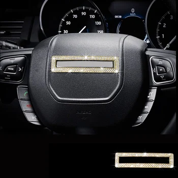 Silver / Gold / Rose Gold Diamond Style Steering Wheel Center Logo Dec Frame Cover Trim Fit For Range Rover Evoque RRE 2012-2018
Silver / Gold / Rose Gold Diamond Style Steering Wheel Center Logo Dec Frame Cover Trim Fit For Range Rover Evoque RRE 2012-2018