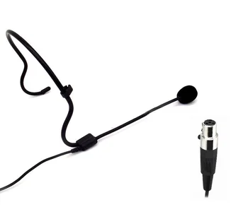 Luxury Black Headset microphone (TA4F) 4pin Mini XLR for Shure Wireless PGX1 SLX microfono
Luxury Black Headset microphone (TA4F) 4pin Mini XLR for Shure Wireless PGX1 SLX microfono