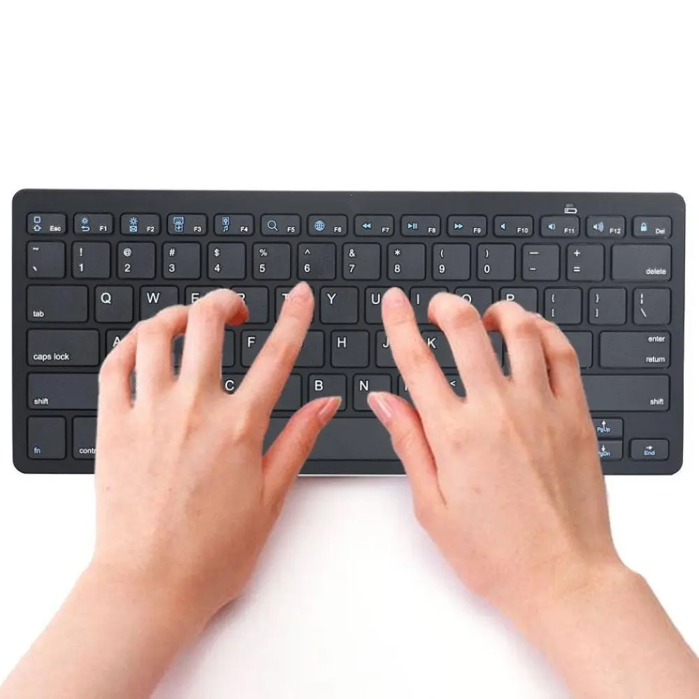 Ultra thin and Lightweight Mini Wireless Bluetooth Keyboard Mouse Mice For Windows For Android For iOS for ipad German Version
Ultra thin and Lightweight Mini Wireless Bluetooth Keyboard Mouse Mice For Windows For Android For iOS for ipad German Version