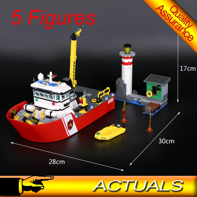 02057 BELA 10830 Fire Boat City Fire Compatible Legoland 60109 Building Blocks Creative Ship Model Gifts Bricks Toys
02057 BELA 10830 Fire Boat City Fire Compatible Legoland 60109 Building Blocks Creative Ship Model Gifts Bricks Toys