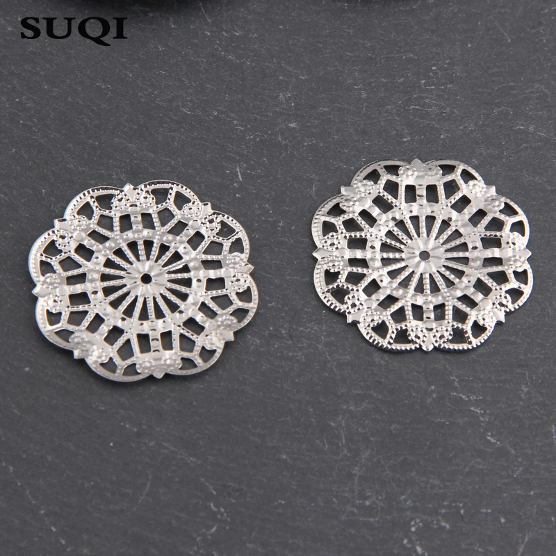 10pcs round Filigree Flower Wraps Antique gold Metal Crafts Connectors for DIY Embellishments Scrapbooking Jewelry Accessories
10pcs round Filigree Flower Wraps Antique gold Metal Crafts Connectors for DIY Embellishments Scrapbooking Jewelry Accessories