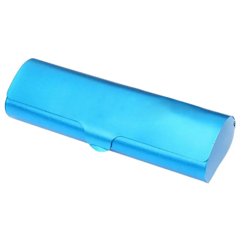 MYTL-Matte Slim Hard Metal Glasses Protection Reading Eyeglasses Case Spectacles Box, Blue
MYTL-Matte Slim Hard Metal Glasses Protection Reading Eyeglasses Case Spectacles Box, Blue