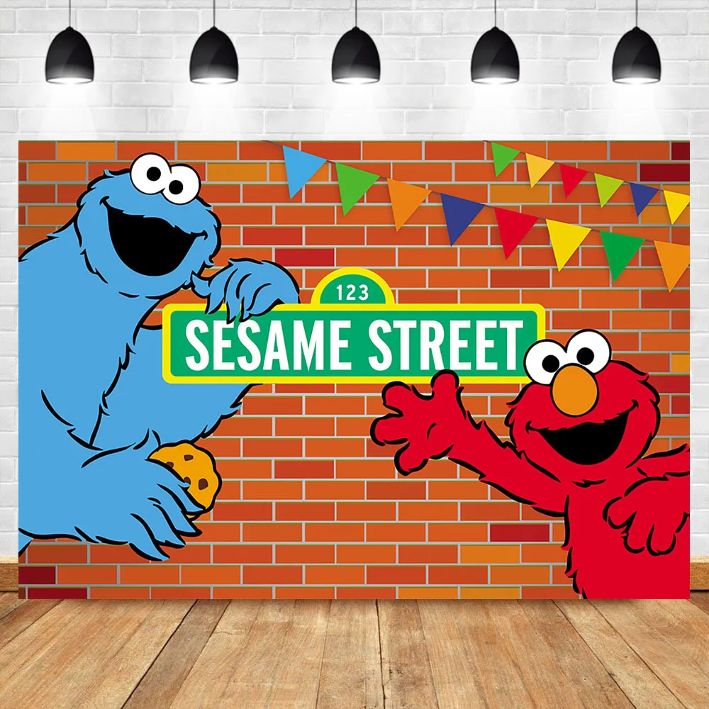 Neoback Sesame Street Birthday Party Photo Background Photophone Red Brick Photography Backdrops Studio Shoots
Neoback Sesame Street Birthday Party Photo Background Photophone Red Brick Photography Backdrops Studio Shoots