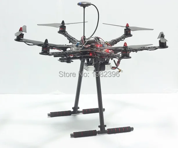 S550 s500 Upgrade Hexacopter Frame Kit with Unflodable Landing Gear+APM 2.6/2.8+2212 920KV+30A ESC+Ulbox-7N/7mGPS +9450 Prop
S550 s500 Upgrade Hexacopter Frame Kit with Unflodable Landing Gear+APM 2.6/2.8+2212 920KV+30A ESC+Ulbox-7N/7mGPS +9450 Prop