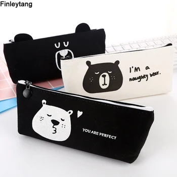 Canvas Bear Pencil Bag Boy Girl Stationery Supplies Cute Animals Pencil Case School Supplies Student Stationery Gift Pencil Box
Canvas Bear Pencil Bag Boy Girl Stationery Supplies Cute Animals Pencil Case School Supplies Student Stationery Gift Pencil Box