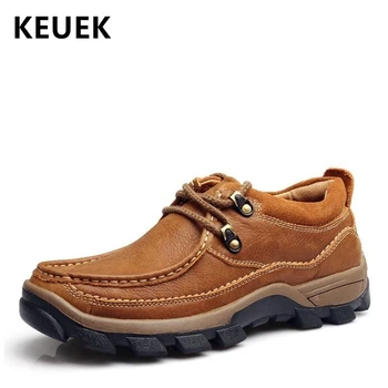 New Arrival Men Leather shoes Genuine leather Lace-Up Tooling shoes Non-slip Wear resistant outdoor shoes 033
New Arrival Men Leather shoes Genuine leather Lace-Up Tooling shoes Non-slip Wear resistant outdoor shoes 033