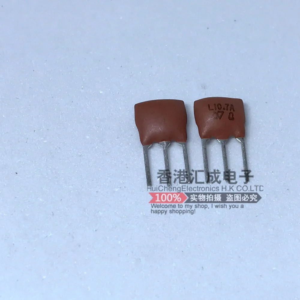 10.7MHZ 10.7M J10.7C DIP3 ceramic filter ceramic resonator straight pottery vibration 3 feet New Original
10.7MHZ 10.7M J10.7C DIP3 ceramic filter ceramic resonator straight pottery vibration 3 feet New Original