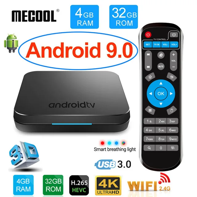 KM9 4GB DDR4 32GB Rom TV Box Android 9.0 Amlogic S905X2 2.4G/5G Dual WiFi Bluetooth Mecool International Media Player 2019 BOX
KM9 4GB DDR4 32GB Rom TV Box Android 9.0 Amlogic S905X2 2.4G/5G Dual WiFi Bluetooth Mecool International Media Player 2019 BOX