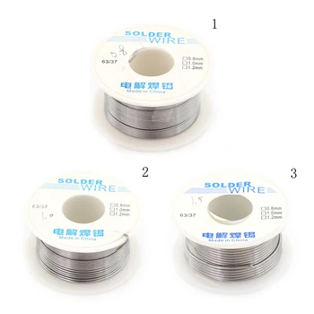 New Electronic Soldering 50g 0.8/1.0/1.2mm Tin Weld Solder Wire 63/37 Colophony Core Industrial Welding Wires
New Electronic Soldering 50g 0.8/1.0/1.2mm Tin Weld Solder Wire 63/37 Colophony Core Industrial Welding Wires