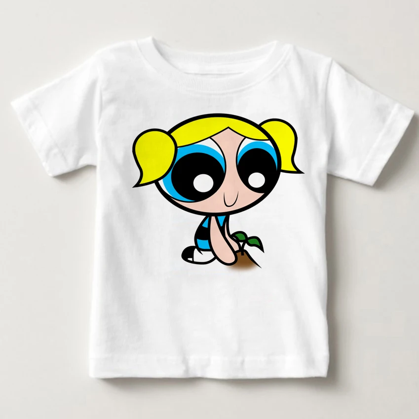 The Powerpuff print Girls Children T Shirt Cotton Short Sleeve Round Neck Tshirt Boys Girls 2018 Design T-shirt For Kids MJ
The Powerpuff print Girls Children T Shirt Cotton Short Sleeve Round Neck Tshirt Boys Girls 2018 Design T-shirt For Kids MJ