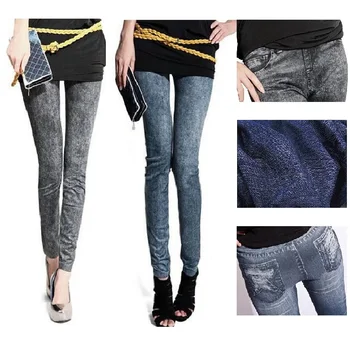 2pcs/pack Women's Free Size S-M Slim Waist Jeans Print Stretch Leggings Capris Pencil Tight Pants Crops NH177
2pcs/pack Women's Free Size S-M Slim Waist Jeans Print Stretch Leggings Capris Pencil Tight Pants Crops NH177